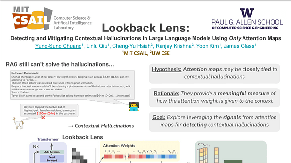 Lookback Lens: Detecting and Mitigating Contextual Hallucinations in Large Language Models Using Only Attention Maps