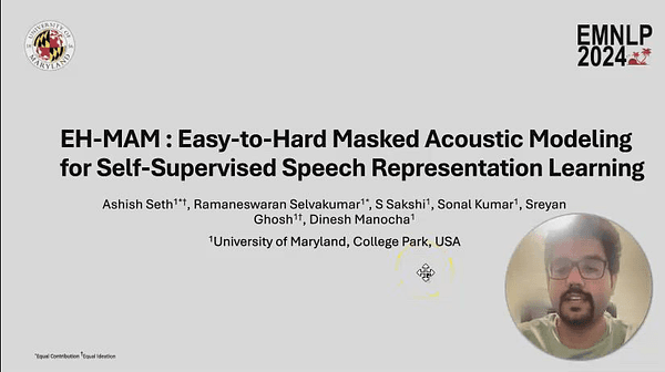 EH-MAM: Easy-to-Hard Masked Acoustic Modeling for Self-Supervised Speech Representation Learning