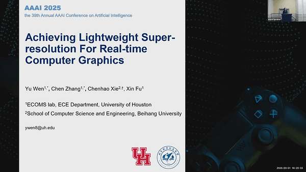Achieving Lightweight Super-Resolution for Real-Time Computer Graphics