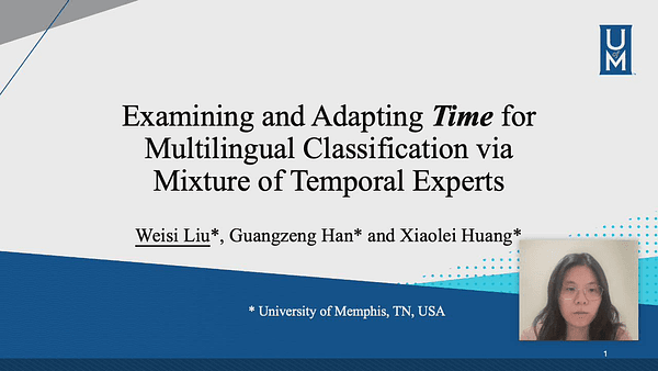 Examining and Adapting Time for Multilingual Classification via Mixture of Temporal Experts
