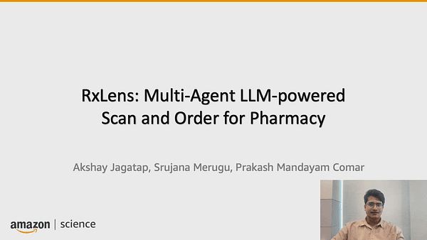 RxLens: Multi-Agent LLM-powered Scan and Order for Pharmacy