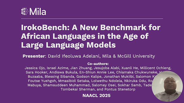 IrokoBench: A New Benchmark for African Languages in the Age of Large Language Models