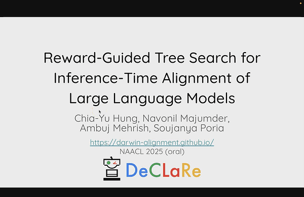 Reward-Guided Tree Search for Inference Time Alignment of Large Language Models