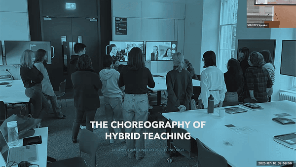 The Choreography of Hybrid Teaching