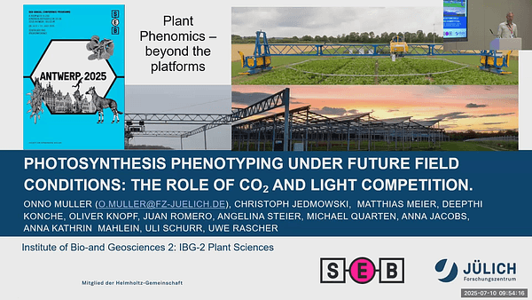 Can phenomics allow novel breeding approaches for traits involved in tolerance to climate change ?