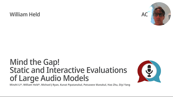 Mind the Gap: Static and Interactive Evaluations of Large Audio Models