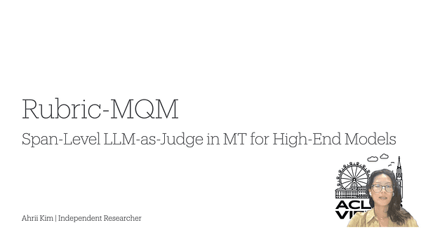 RUBRIC-MQM : Span-Level LLM-as-judge in Machine Translation For High-End Models