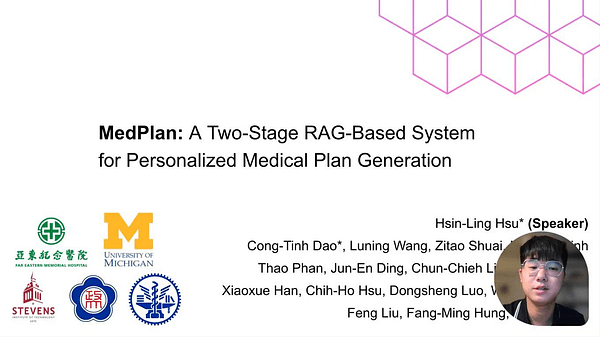 MedPlan: A Two-Stage RAG-Based System for Personalized Medical Plan Generation