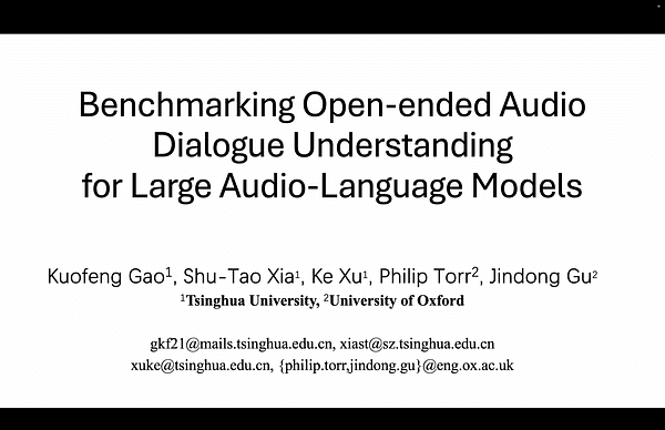 Benchmarking Open-ended Audio Dialogue Understanding for Large Audio-Language Models