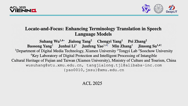 Locate-and-Focus: Enhancing Terminology Translation in Speech Language Models