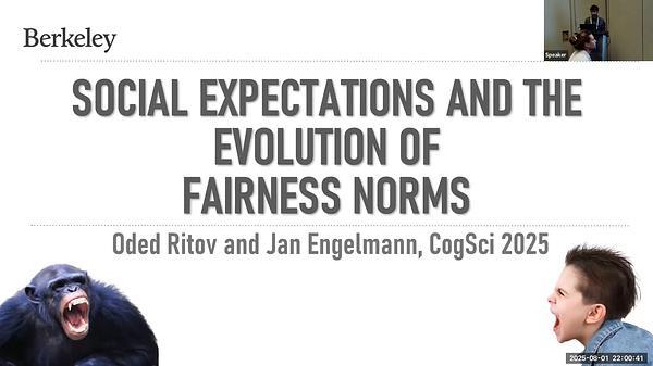 Social Expectations and the Evolution of Fairness Norms (Oded Ritov)