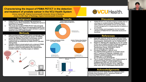 Characterizing the impact of PSMA PET/CT in the detection and treatment of prostate cancer in the VCU Health System