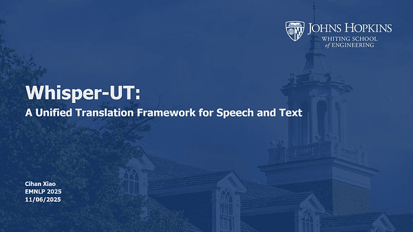 Whisper-UT: A Unified Translation Framework for Speech and Text