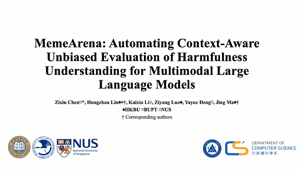 MemeArena: Automating Context-Aware Unbiased Evaluation of Harmfulness Understanding for Multimodal Large Language Models