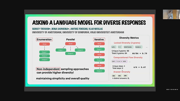 Asking a Language Model for Diverse Responses