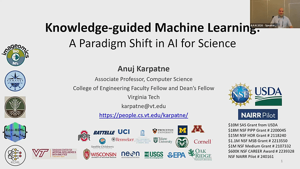 Knowledge-Guided Machine Learning: A Paradigm Shift in AI for Science