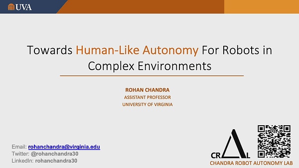 Towards Agents That Exhibit Human-Like Autonomy in Complex Environments