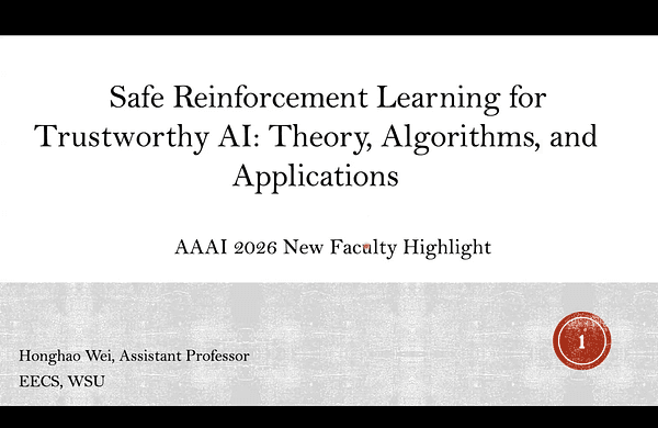 Safe Reinforcement Learning for Trustworthy AI: Theory, Algorithms, and Applications