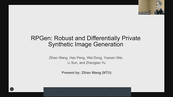 RPGen: Robust and Differentially Private Synthetic Image Generation