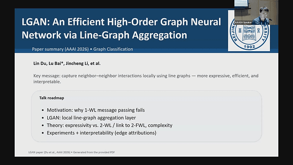 LGAN: An Efficient High-Order Graph Neural Network via the Line Graph Aggregation