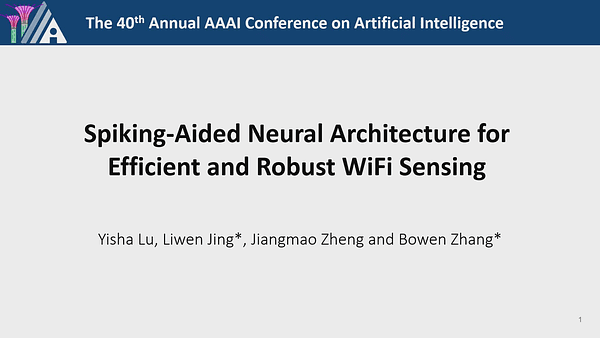 Spiking-Aided Neural Architecture for Efficient and Robust WiFi Sensing