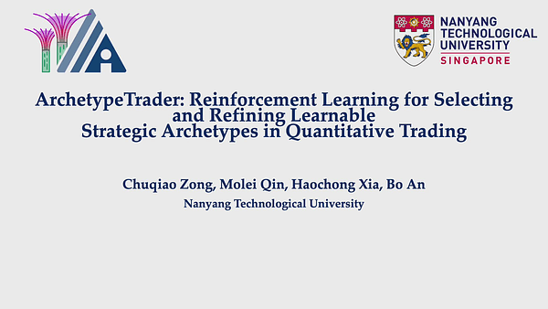 ArchetypeTrader: Reinforcement Learning for Selecting and Refining Learnable Strategic Archetypes in Quantitative Trading