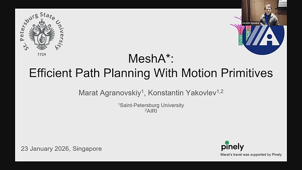 MeshA*: Efficient Path Planning with Motion Primitives