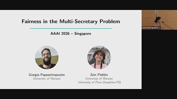 Fairness in the Multi-Secretary Problem