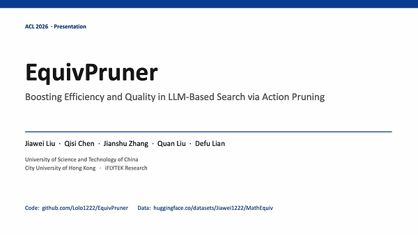 EquivPruner: Boosting Efficiency and Quality in LLM-Based Search via Action Pruning