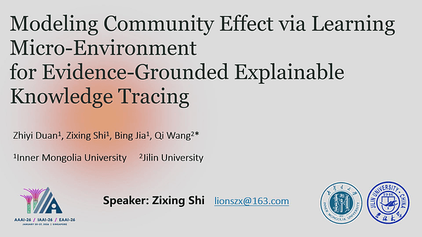 MicroC-KT: Modeling Community Effect via Learning Micro-Environment for Evidence-Grounded Explainable Knowledge Tracing