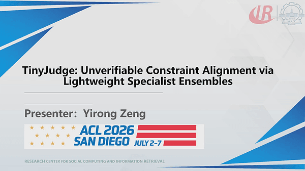 TinyJudge: Unverifiable Constraint Alignment via Lightweight Specialist Ensembles