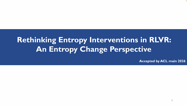 Rethinking Entropy Interventions in RLVR: An Entropy Change Perspective