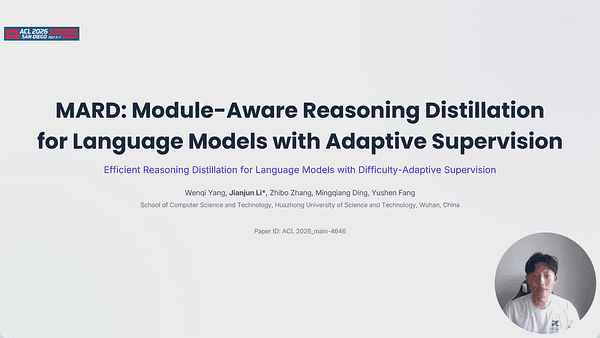 MARD: Module-Aware Reasoning Distillation for Language Models with Adaptive Supervision