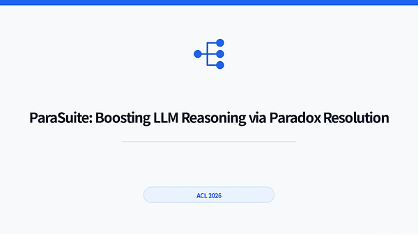ParaSuite: Boosting LLM Reasoning via Paradox Resolution