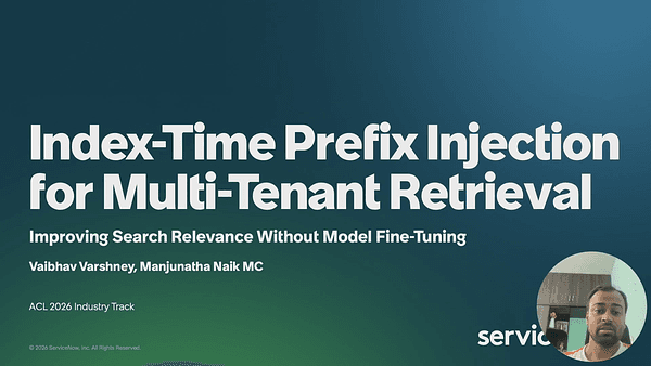 Index-Time Prefix Injection for Multi-Tenant Retrieval: Improving Search Relevance Without Model Fine-Tuning