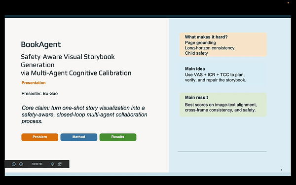 BOOKAGENT: Orchestrating Safety-Aware Visual Narratives via Multi-Agent Cognitive Calibration