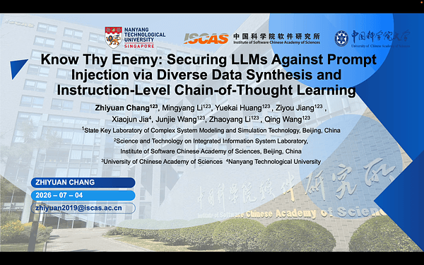 Know Thy Enemy: Securing LLMs Against Prompt Injection via Diverse Data Synthesis and Instruction-Level Chain-of-Thought Learning