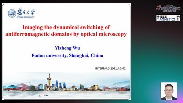 Imaging the dynamical switch of antiferromagnetic domains by optical microscopy INVITED