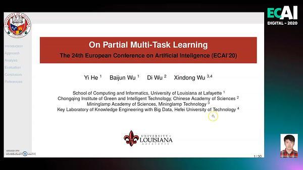 On Partial Multi-Task Learning