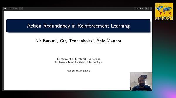 Action Redundancy in Reinforcement Learning