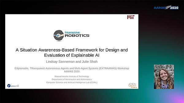A Situation Awareness-Based Framework for Design and Evaluation of Explainable AI