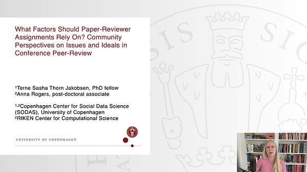 What Factors Should Paper-Reviewer Assignments Rely On? Community Perspectives on Issues and Ideals in Conference Peer-Review