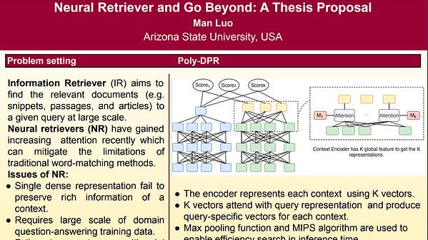 Neural Retriever and Go Beyond: A Thesis Proposal