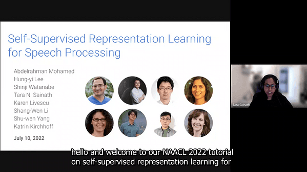 Self-supervised Representation Learning for Speech Processing