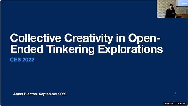 Collective Creativity in Open-Ended Aesthetic Explorations