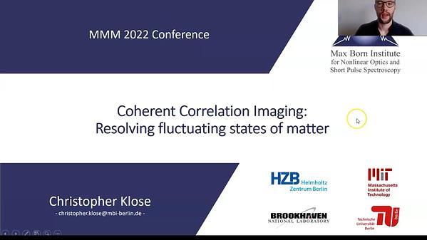 Coherent Correlation Imaging: Resolving fluctuating states of matter