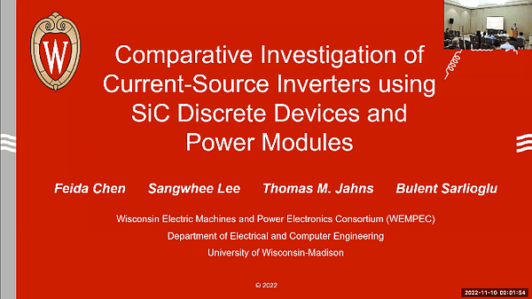 Comparative Investigation of Current-Source Inverters Using SiC Discrete Devices and Power Modules