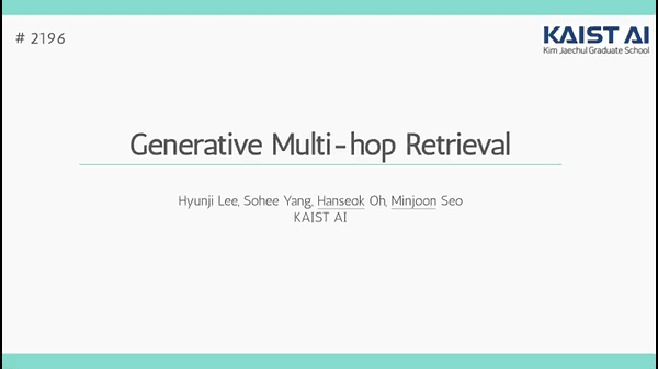 Generative Multi-hop Retrieval