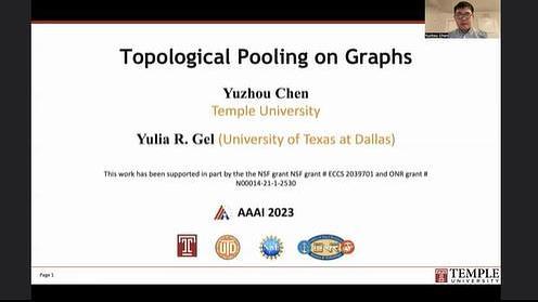 Topological Pooling on Graphs