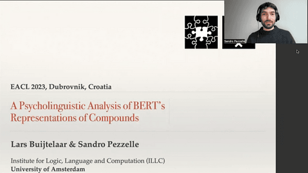 A Psycholinguistic Analysis of BERT's Representations of Compounds